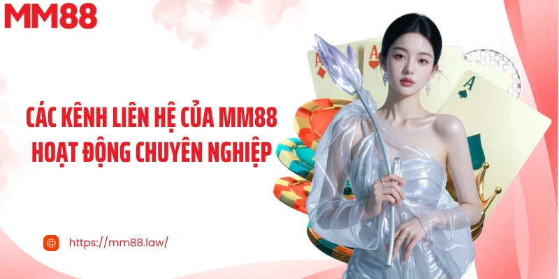 Các kênh liên hệ của MM88 hoạt động chuyên nghiệp